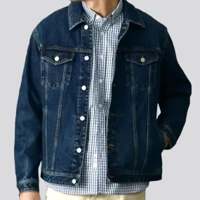 12oz stonewashed denim jacket for men