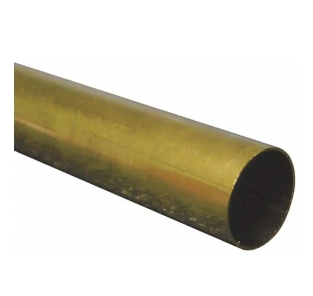 2" Diameter X .065 X 12' Polished Brass Tubing