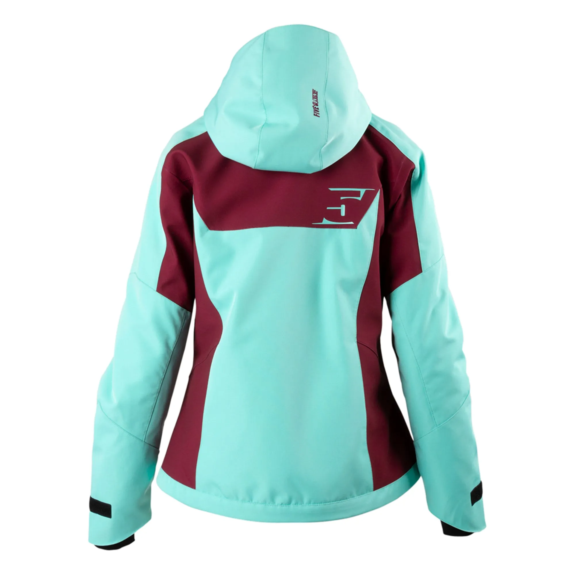 509  Womens Range Insulated Snowmobile Jacket 5Tech Thinsulate Teal Maroon