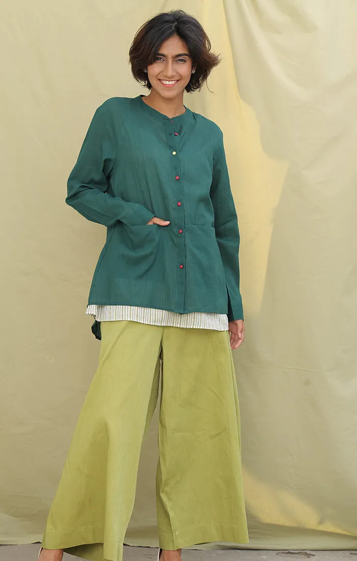 Acid Green Culottes