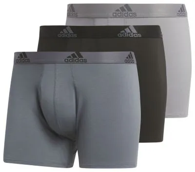 adidas Men's Stretch Cotton 3-Pack Trunk