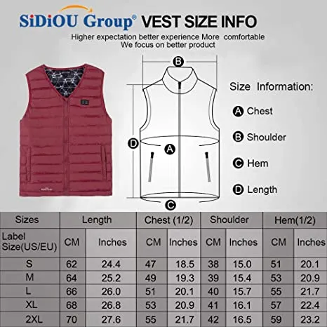 Adjustable Heated Vest