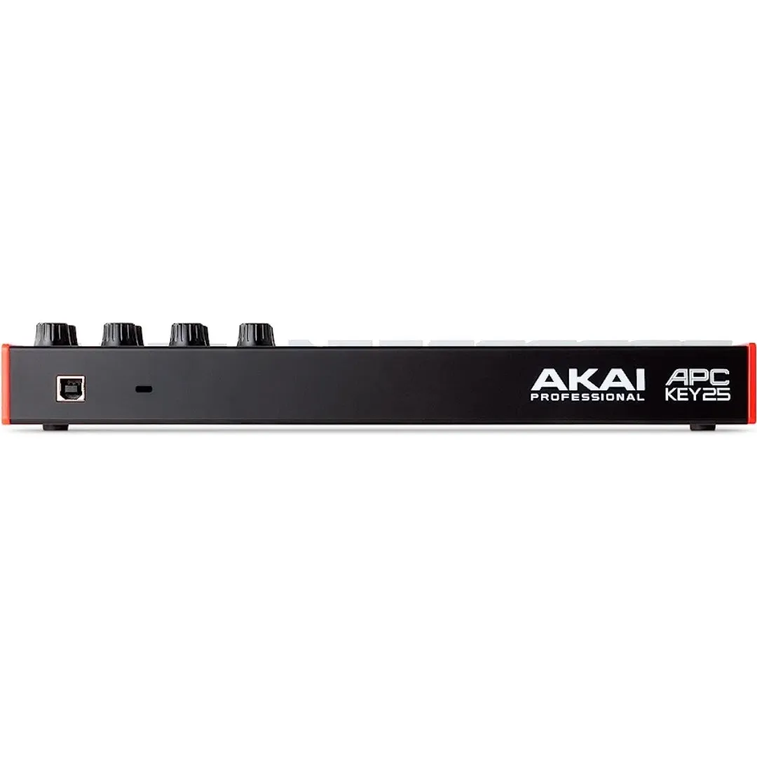 AKAI Professional APC Key 25 MK2 USB MIDI Keyboard Controller (40 RGB Pads and 8 Rotary Knobs) - Brand New