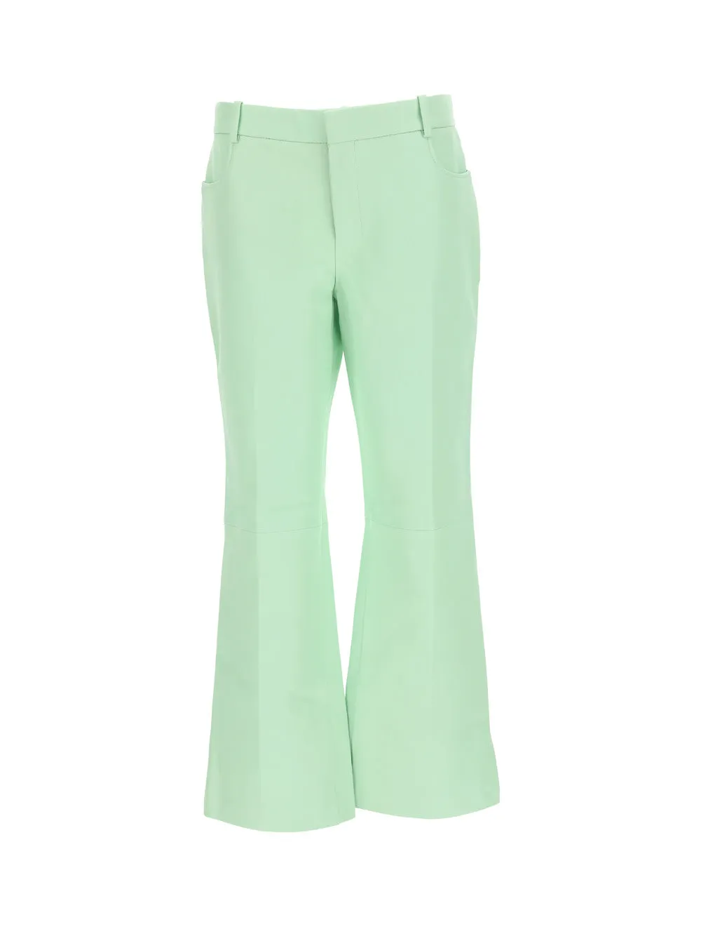 AMI Flared Cropped Trousers