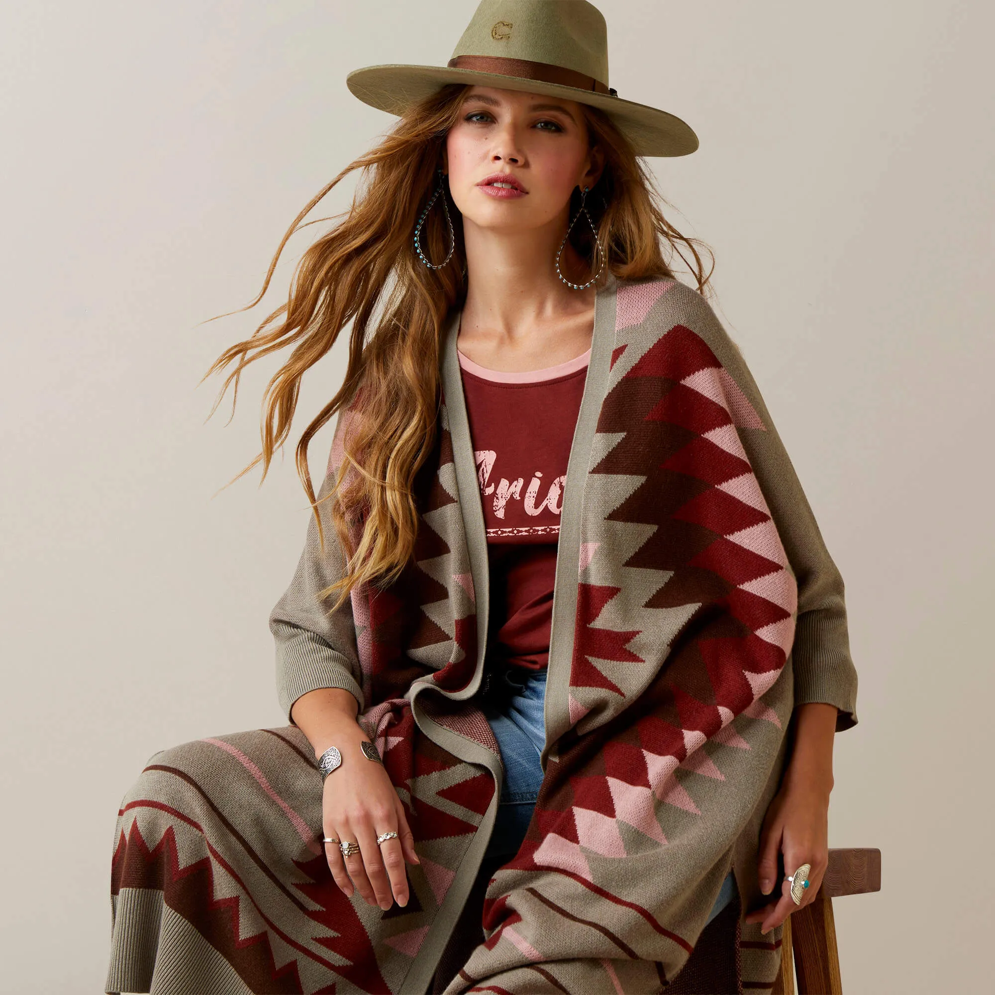 Ariat Women’s Serape Style Cardigan