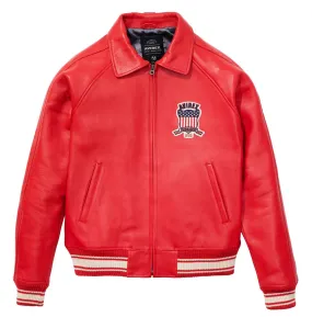 Avirex - Icon jacket- Salvage Red