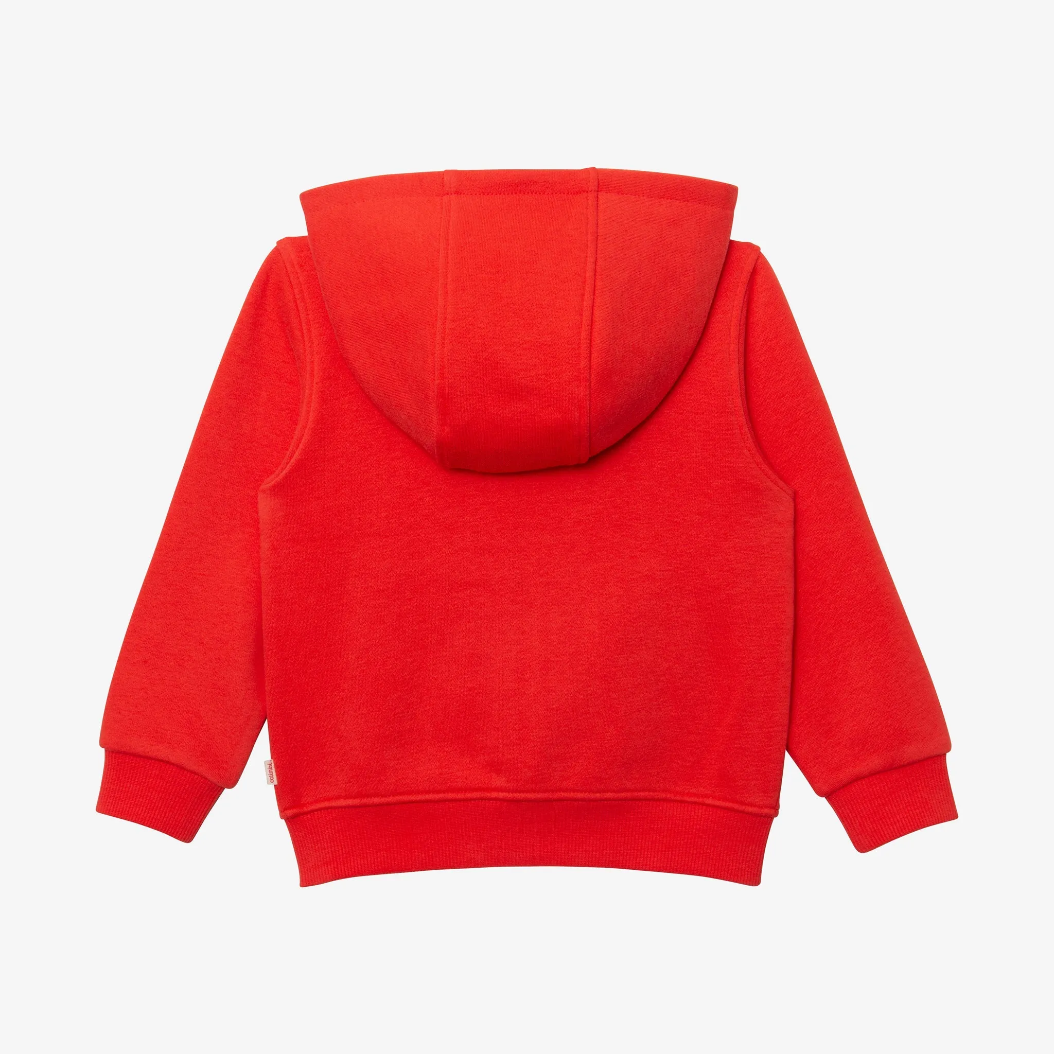 Baby boys' red cardigan