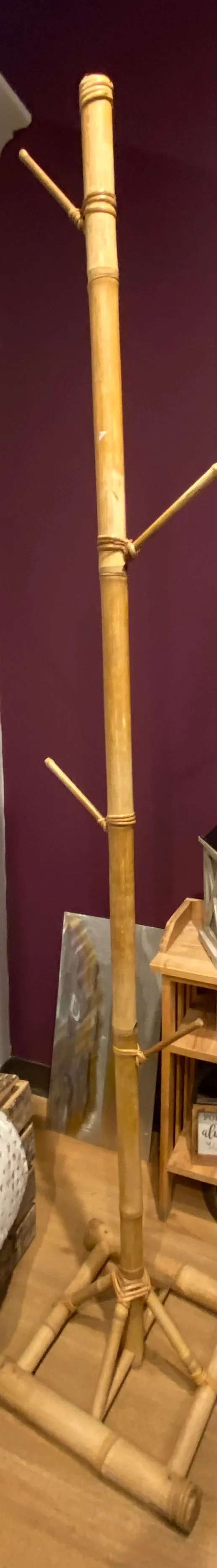 Bamboo Coat Rack