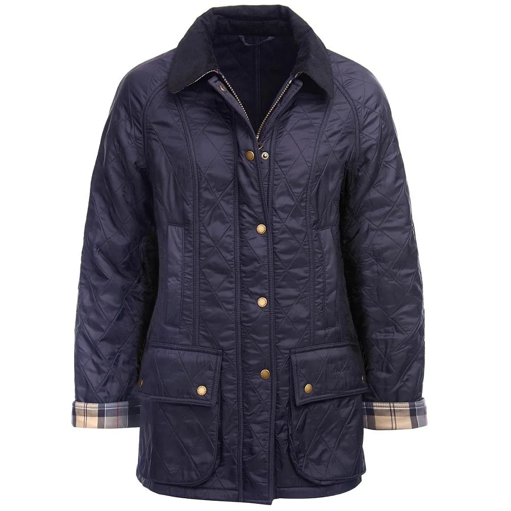 Barbour Women Beadnell Polarquilt Jacket Navy