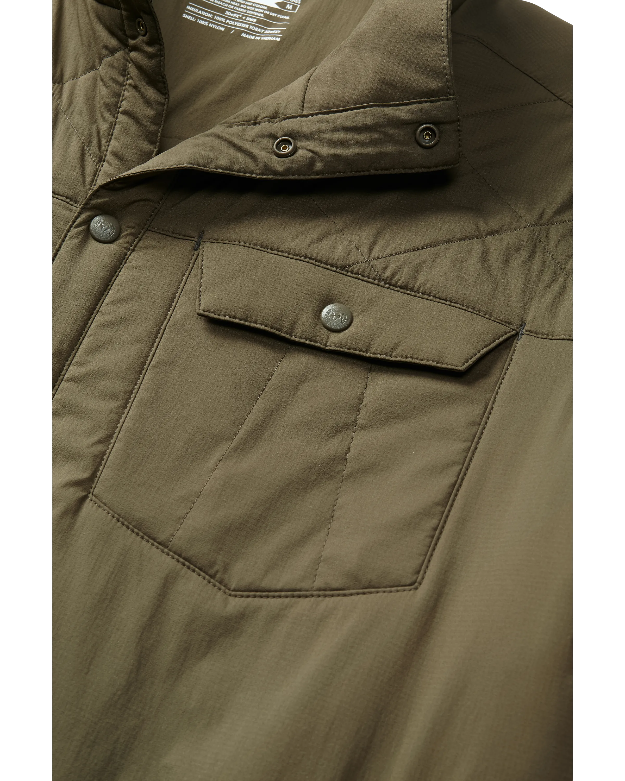 Base Camp Insulated Snap Shirt | Ash