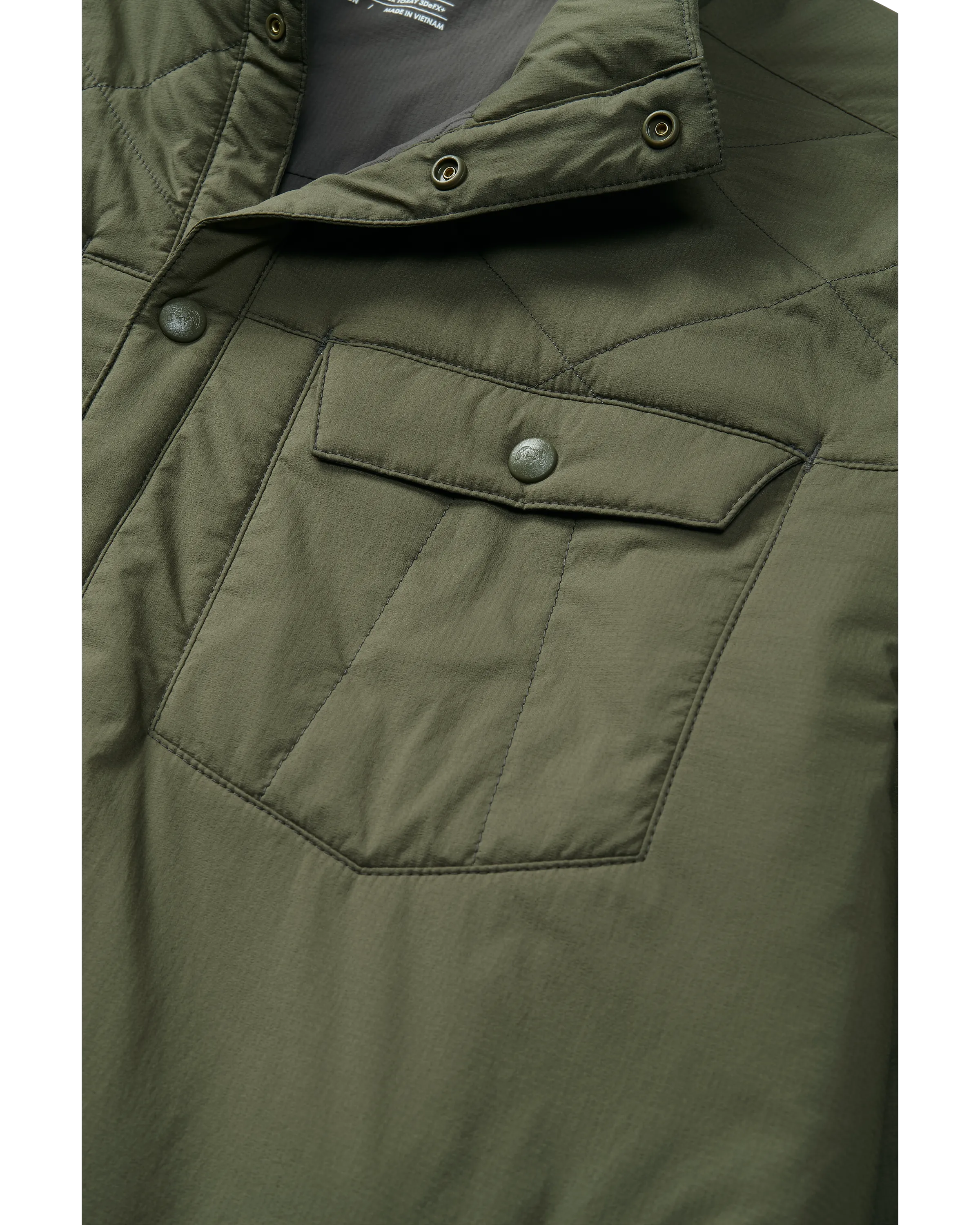 Base Camp Insulated Snap Shirt | Olive