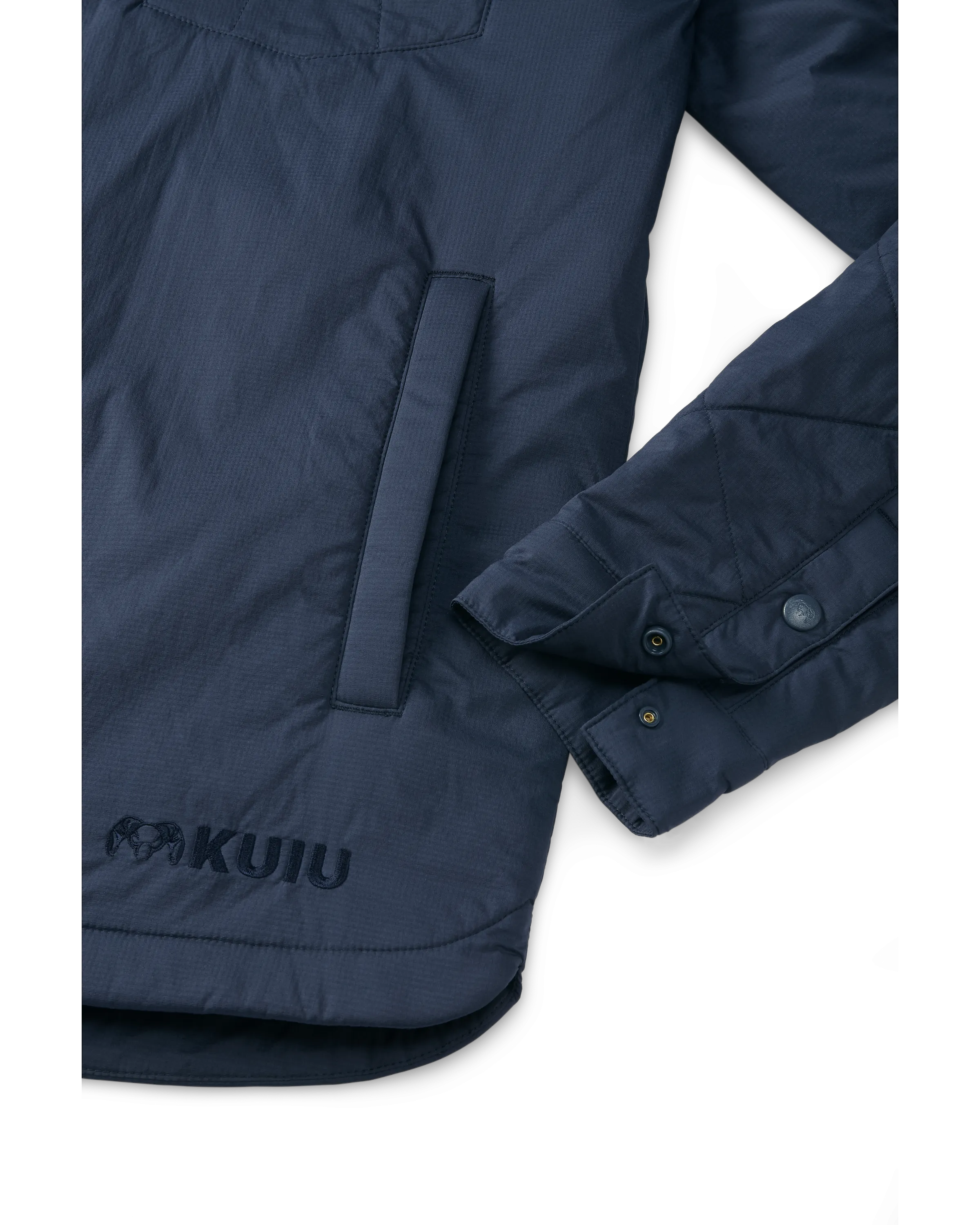 Base Camp Insulated Snap Shirt | Steel Blue