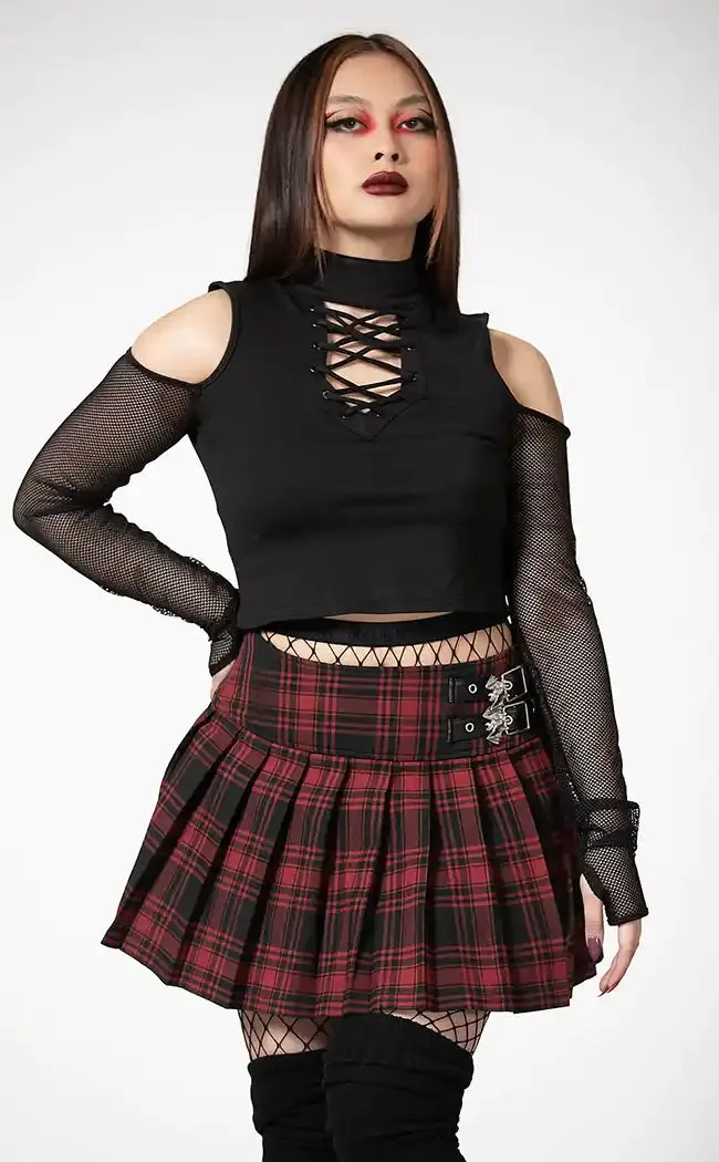 Bat Girl Skirt | Tartan