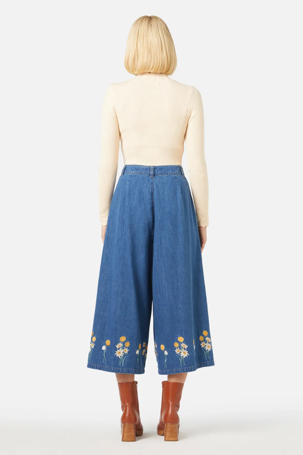 Billy Button Embroidered Skort