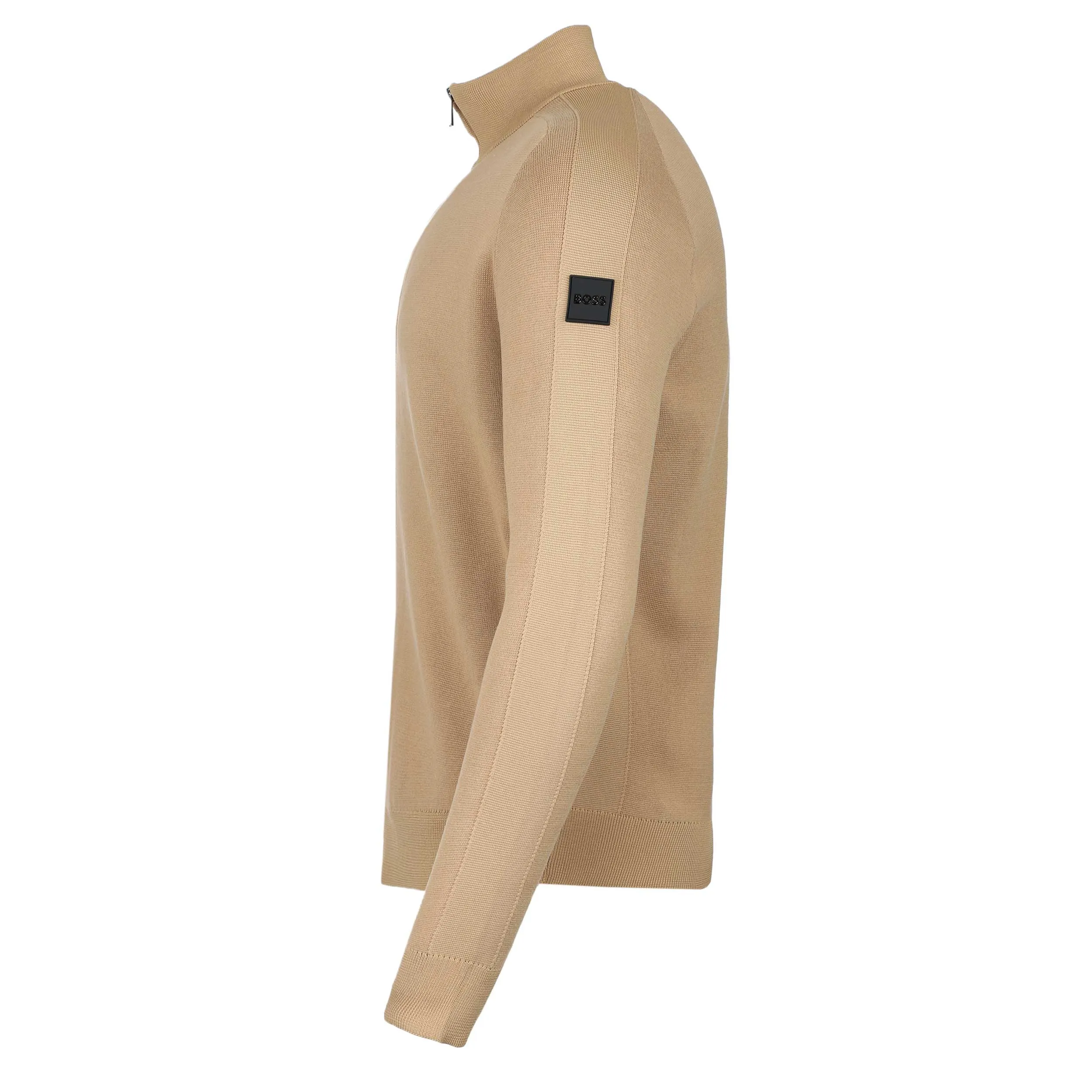 BOSS Fisio Knitwear in Medium Beige