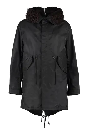 Bottega Veneta Satin Parka