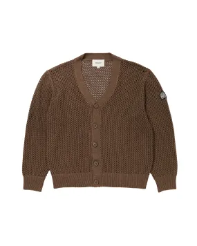 Braid Cardigan - Brown