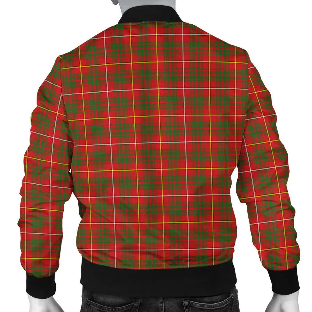 Bruce Modern Tartan Bomber Jacket