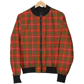 Bruce Modern Tartan Bomber Jacket