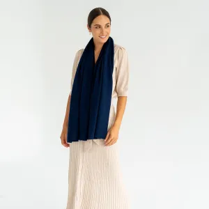 Cashmere Caplet Navy