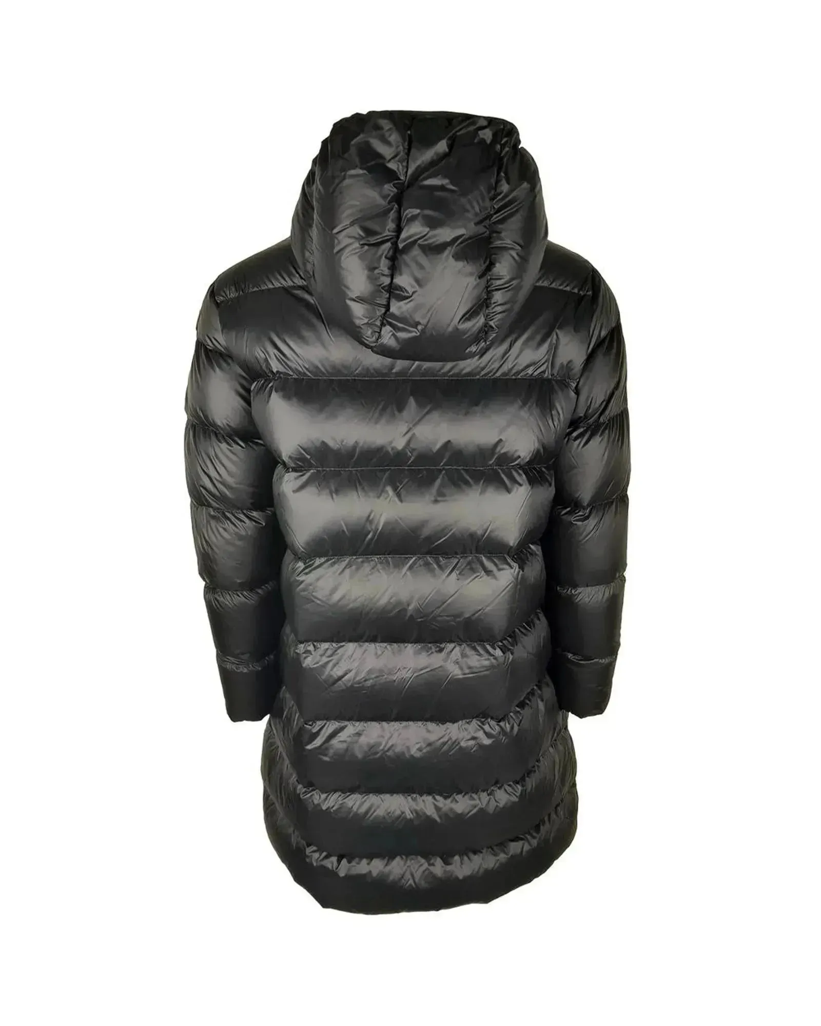 Centogrammi Women's Black Nylon Jackets & Coat - M