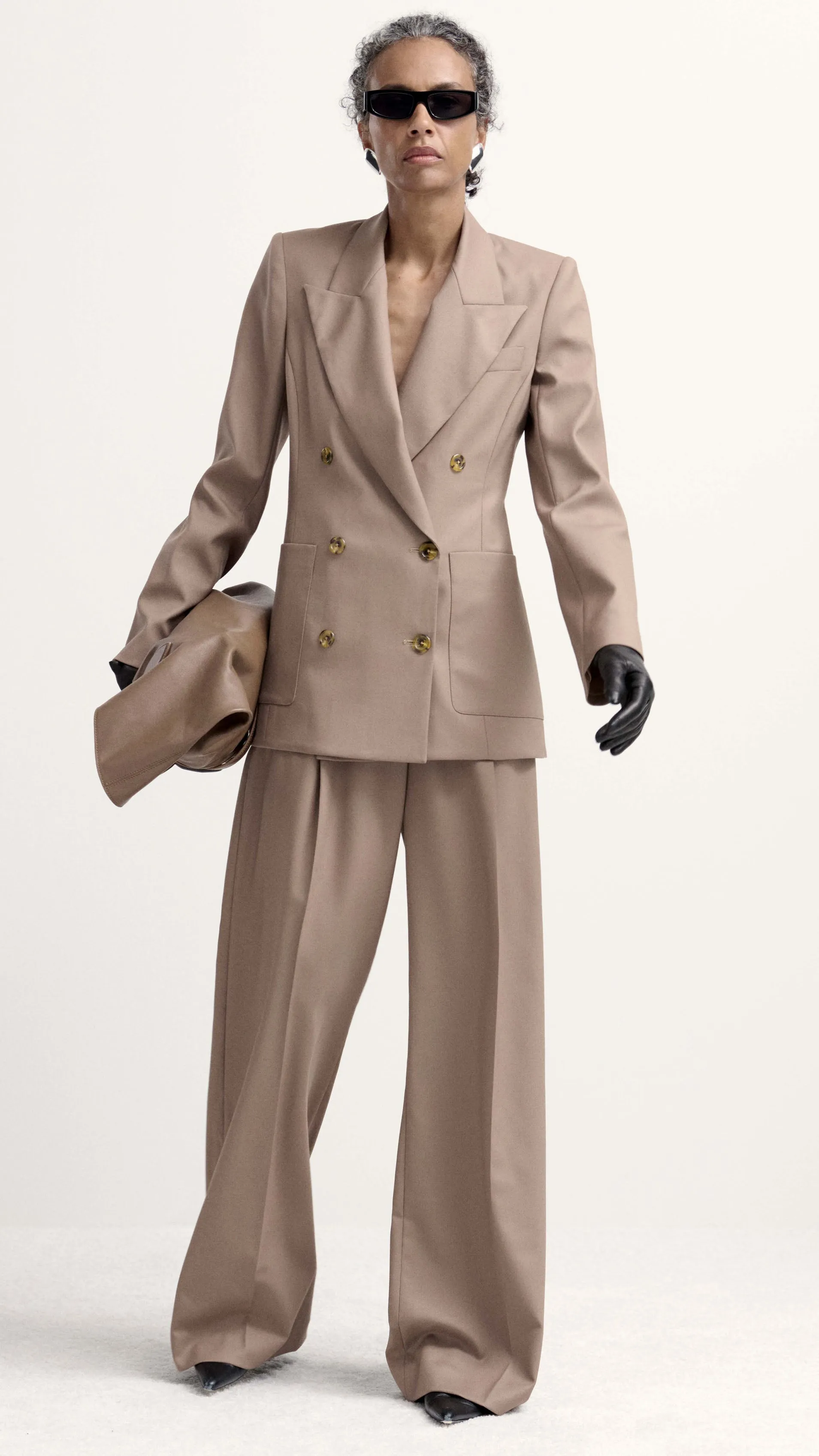 Chelsea Blazer in Seasonless Wool | Taupe