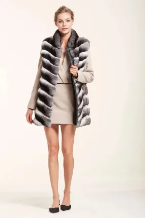 Chinchilla fur vest