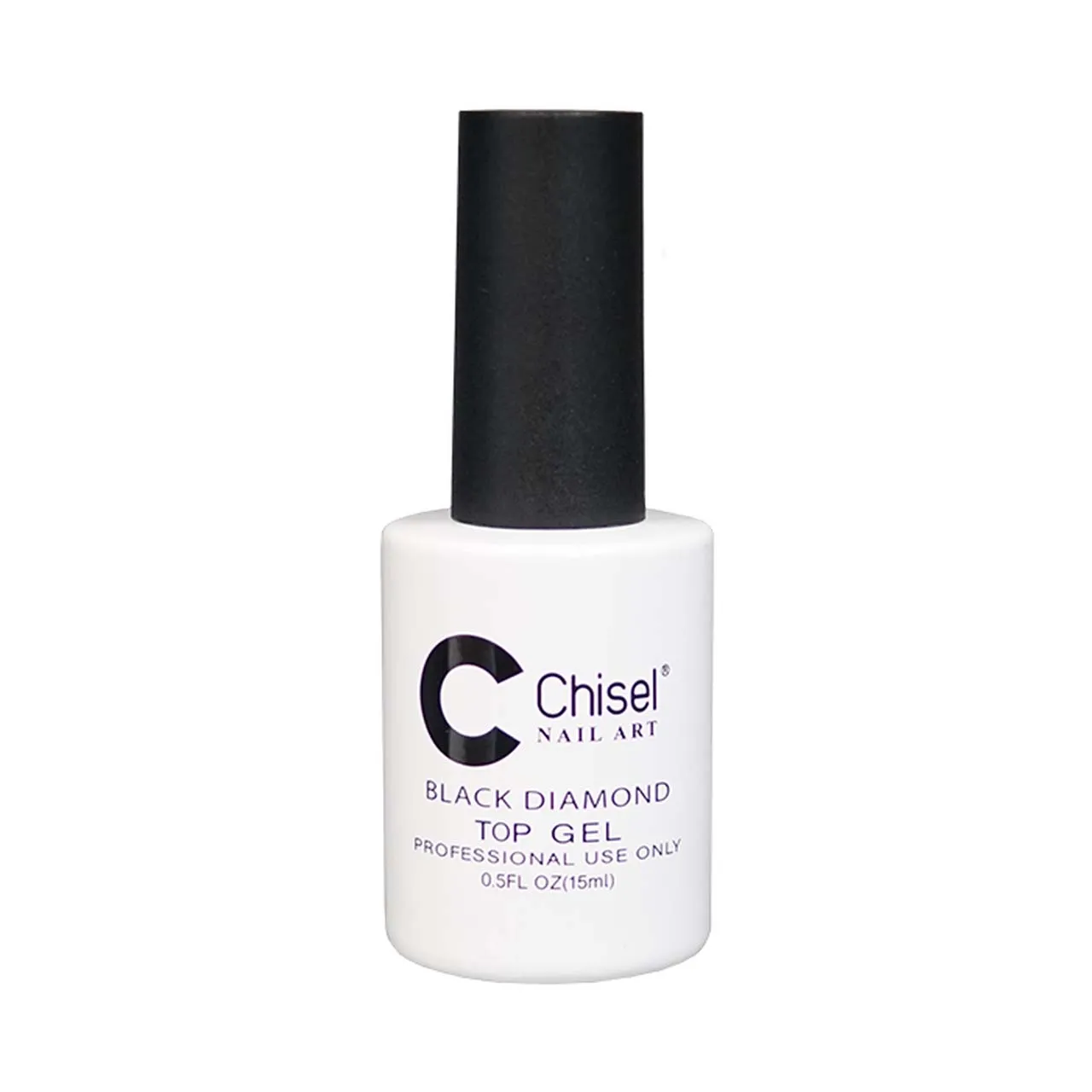 Chisel Black Diamond, Top Gel, 0.5oz (Packing: 208 pcs/case)