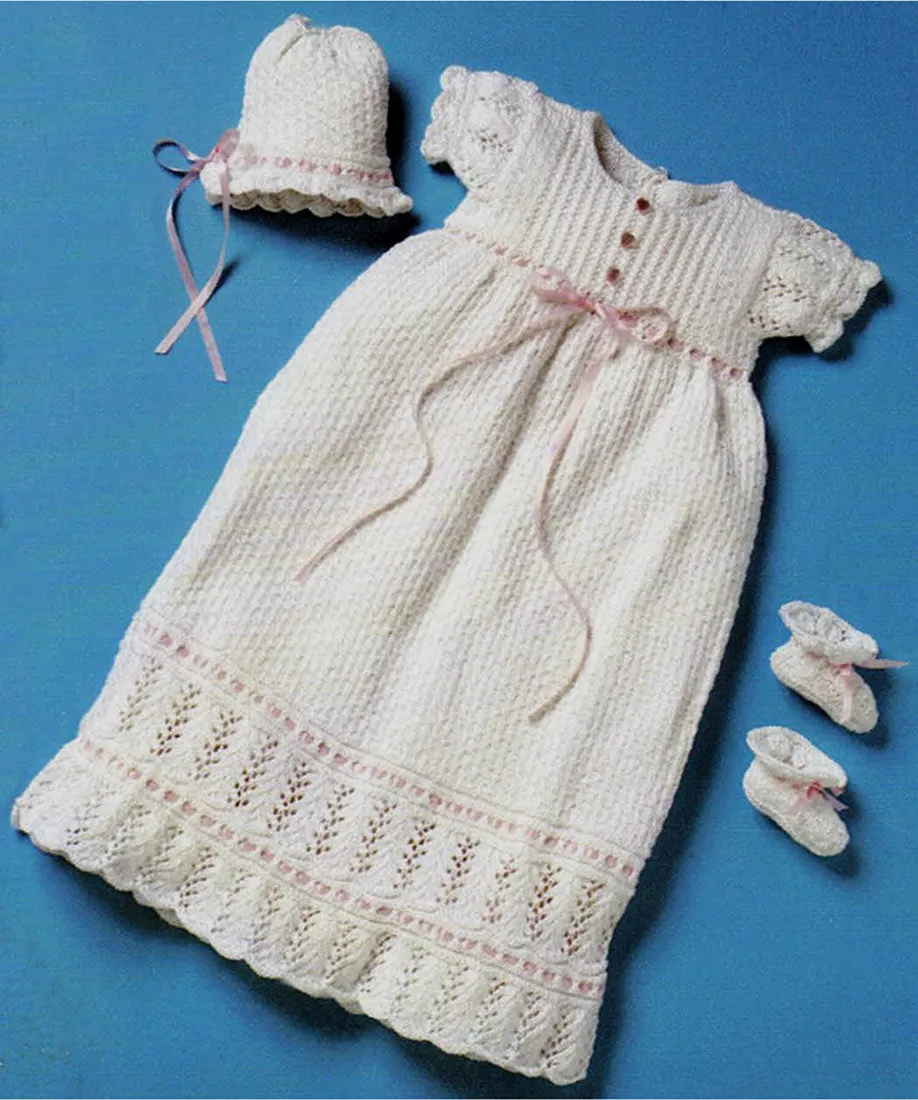 Christening Dress Ensemble Pattern