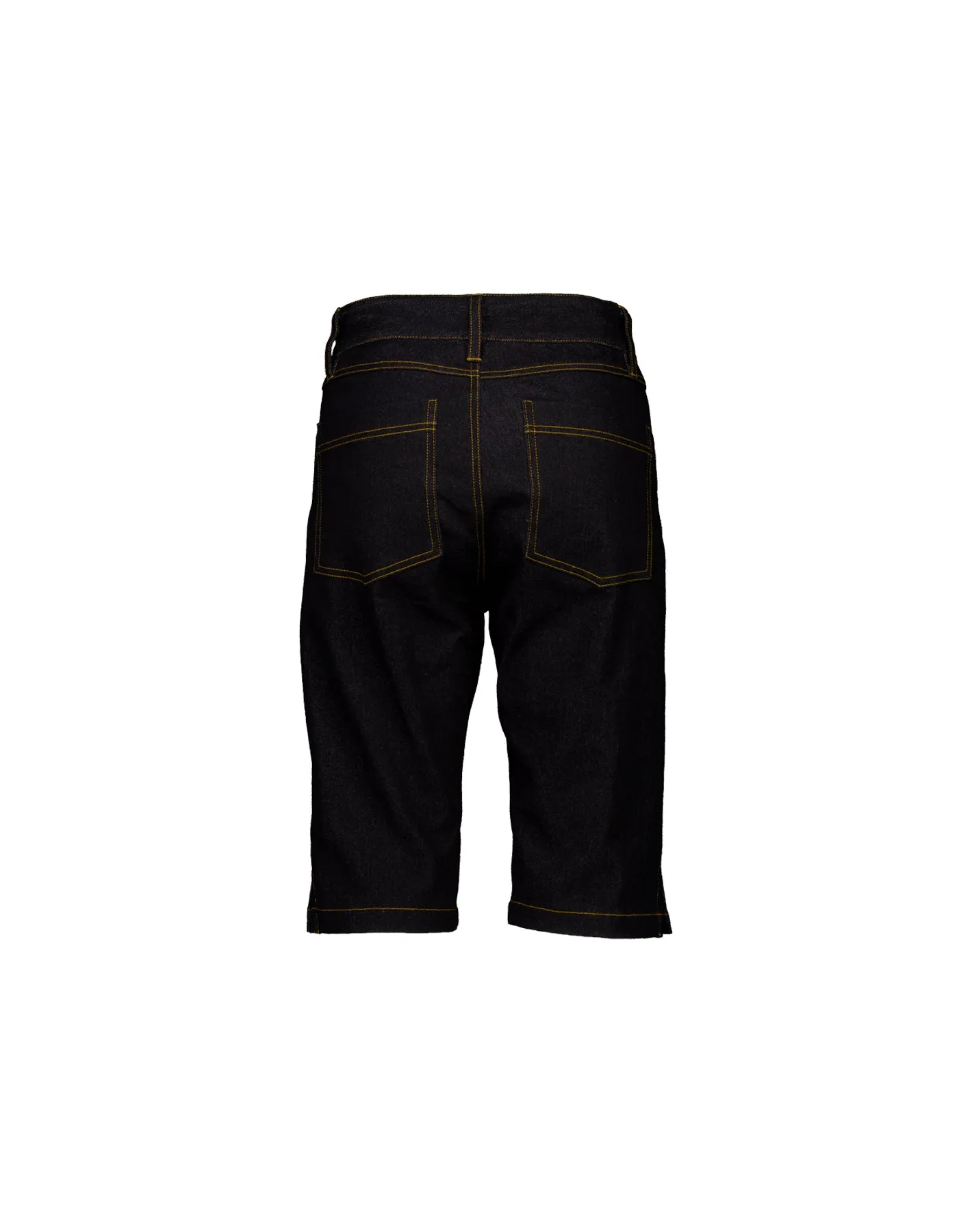 Clam Diggers, Black Denim