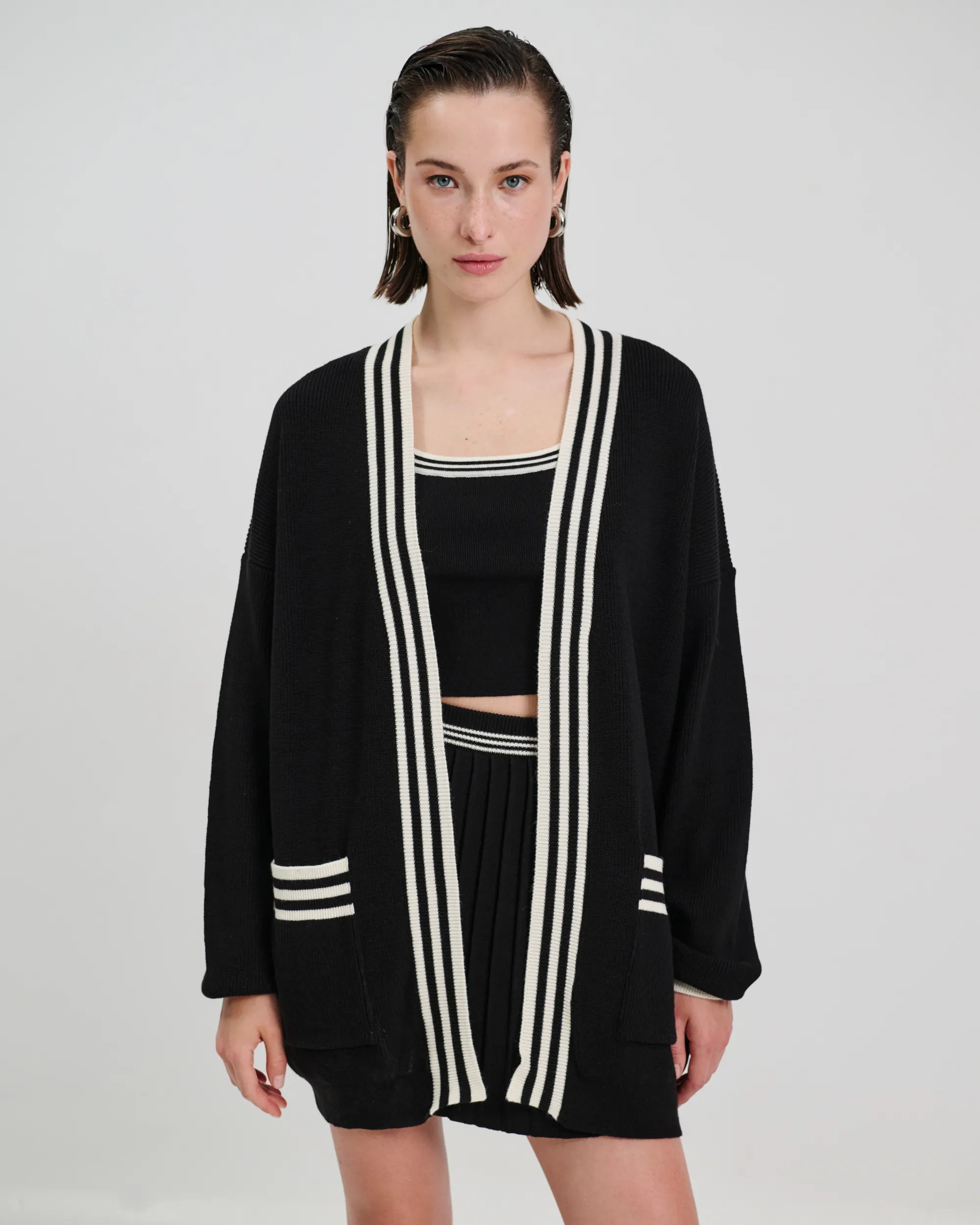 Coco Striped Cardigan