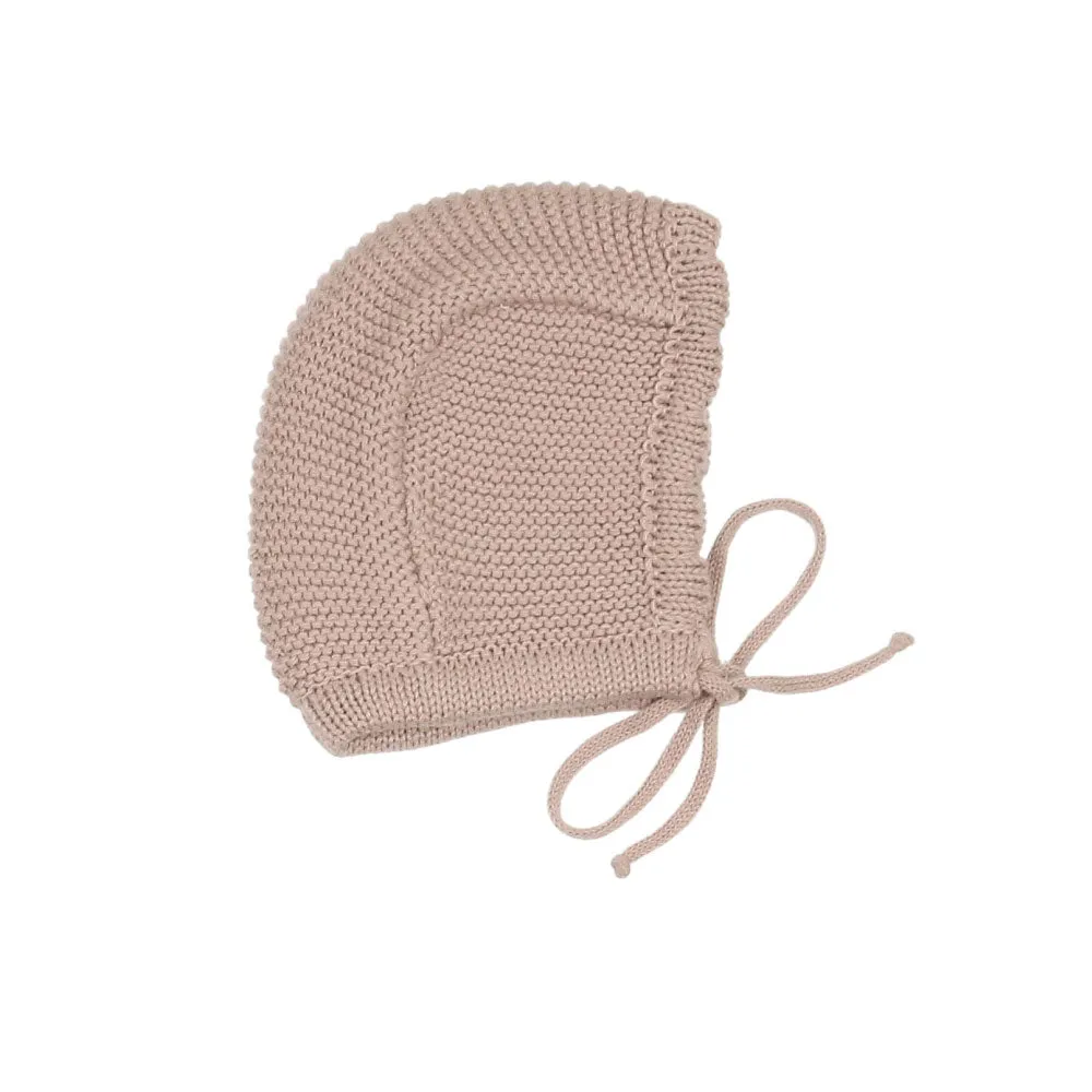 Collared Coordinate Knit Hat