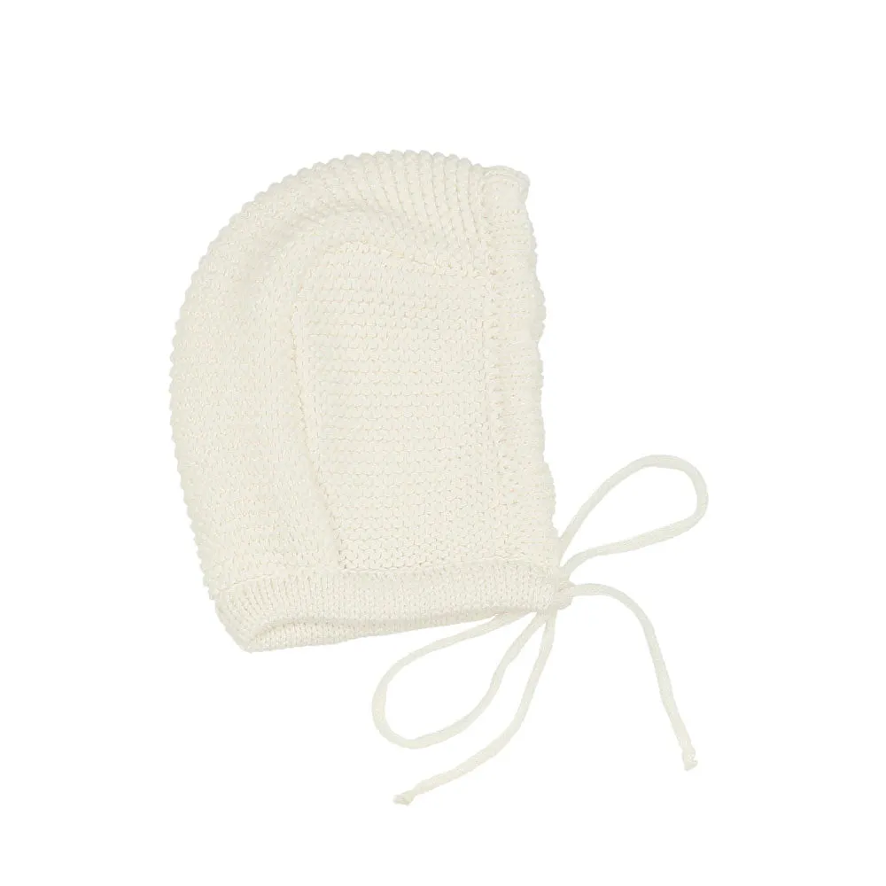 Collared Coordinate Knit Hat