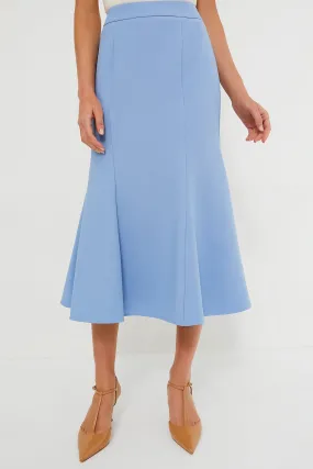 Cornflower Blue Iris Skirt