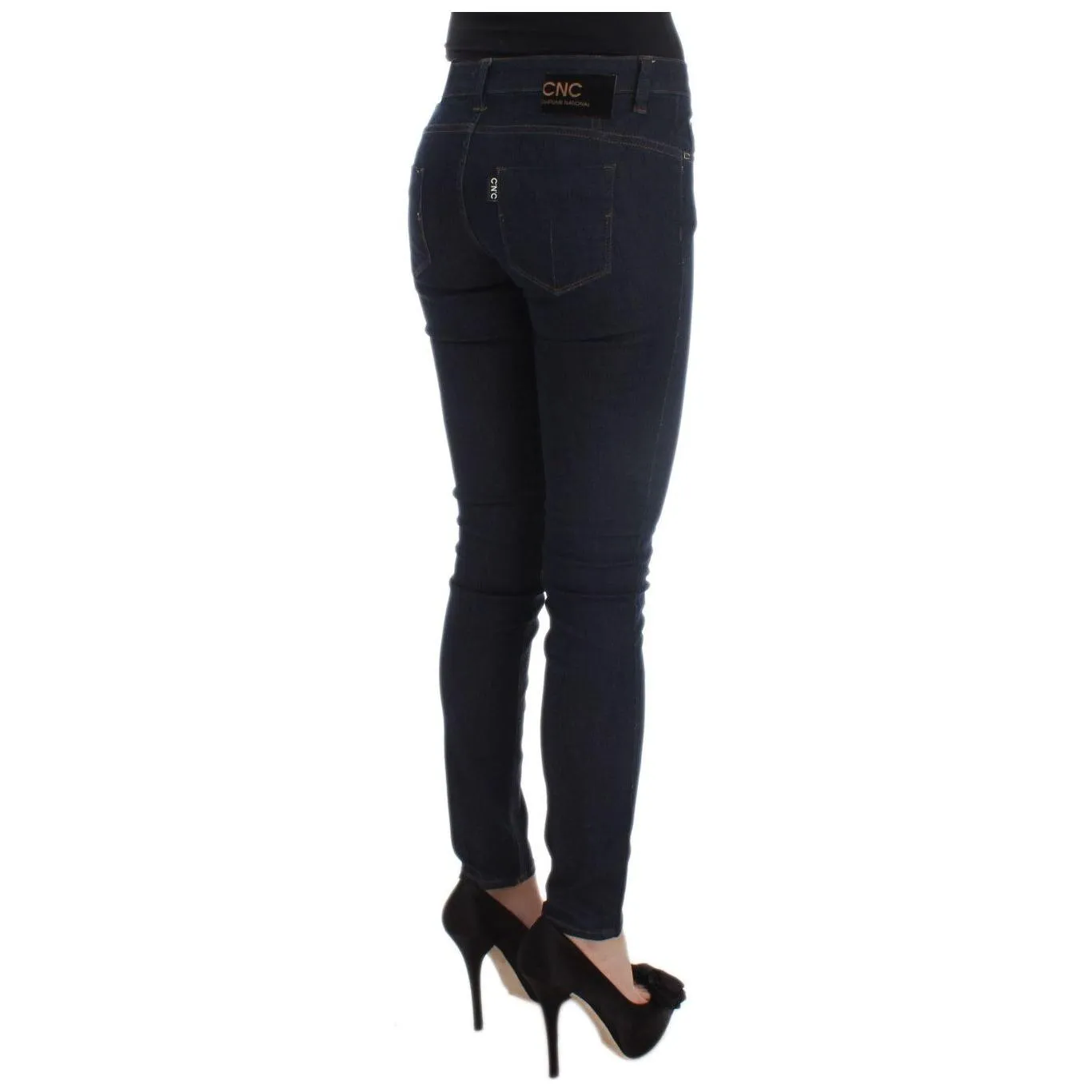 Costume National Sleek Slim Fit Designer Denim