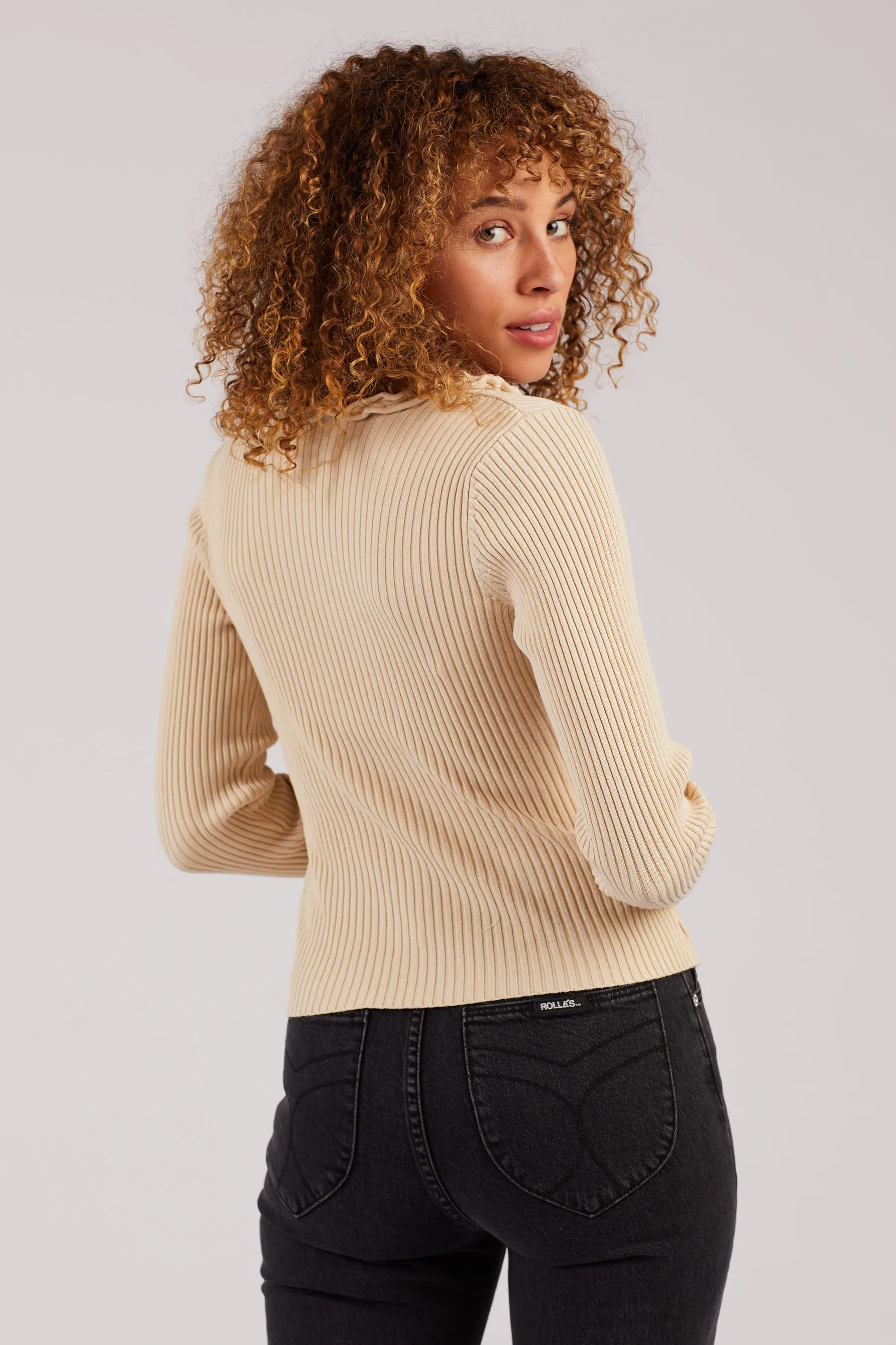 Creme Charlie Cardigan