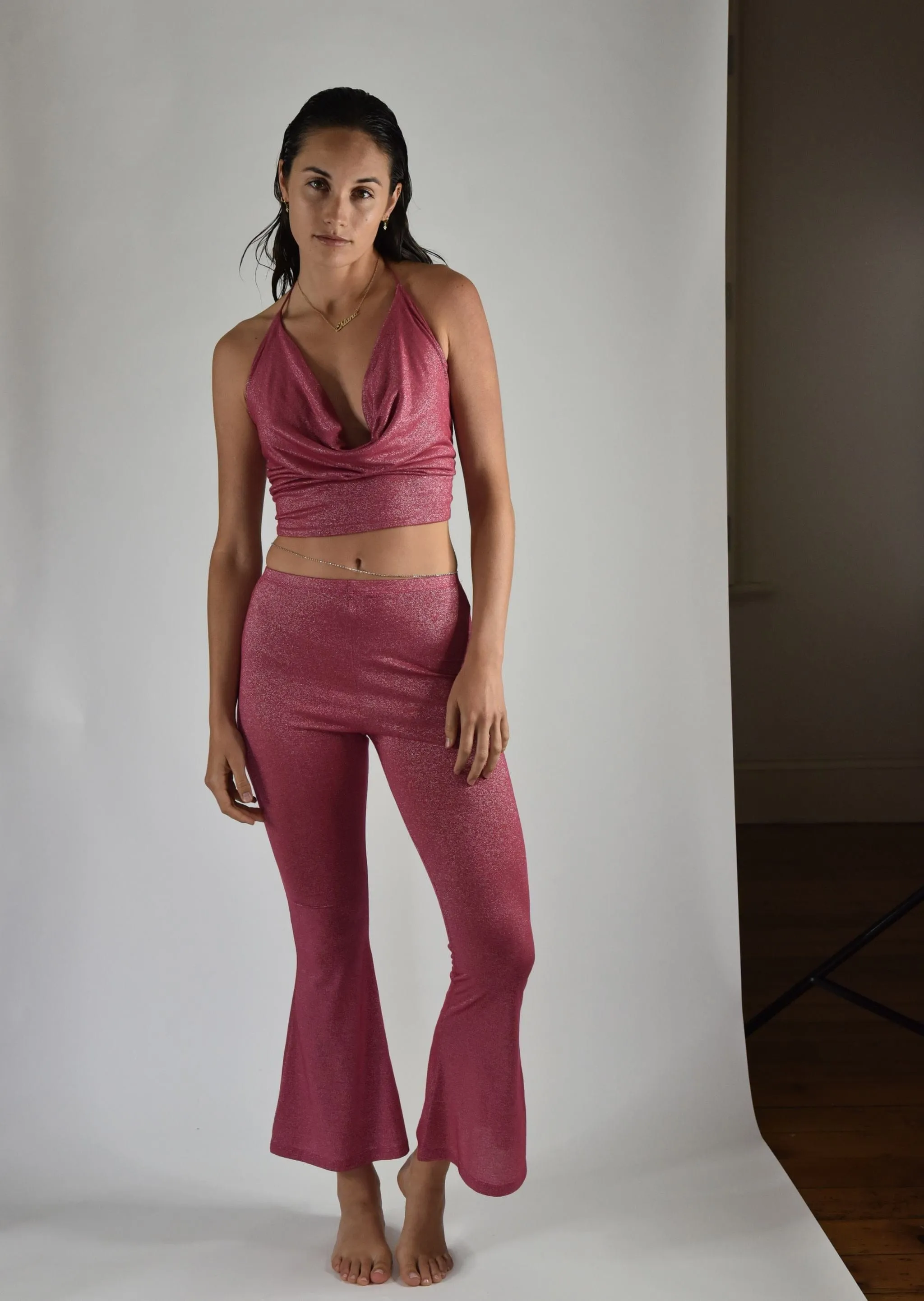 Cropped Flare Pant