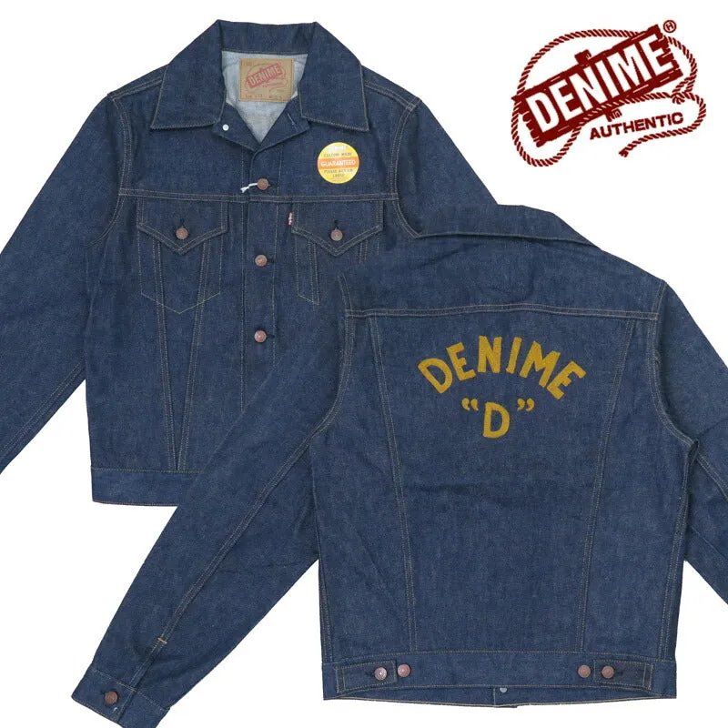 DENIME ドゥニーム Lot.233 デニムジャケット 3rdタイプ「DENIME "D"」新生ドゥニーム WAREHOUSE ウェアハウス製【2024-25年秋冬新作】