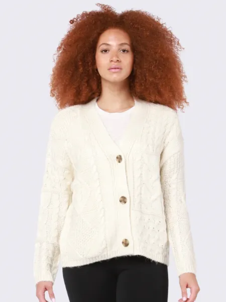 Dex Cable Knit Cardigan