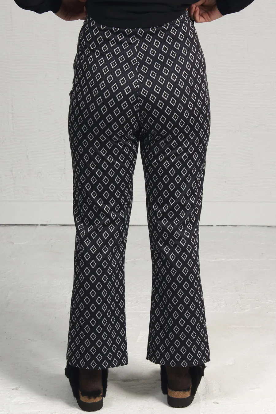 Diamond Jacquard Santana Pant - small and medium back in stock