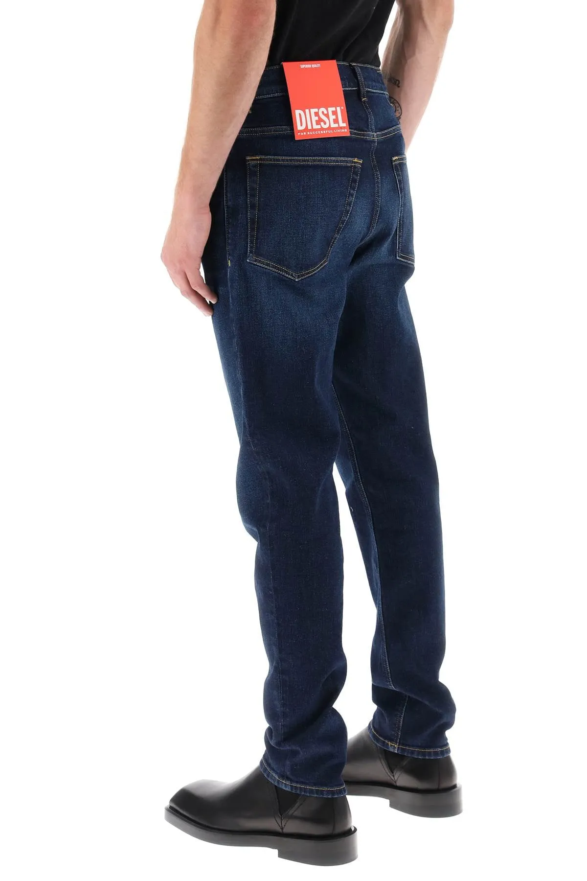 Diesel 'd-fining' jeans with tapered leg