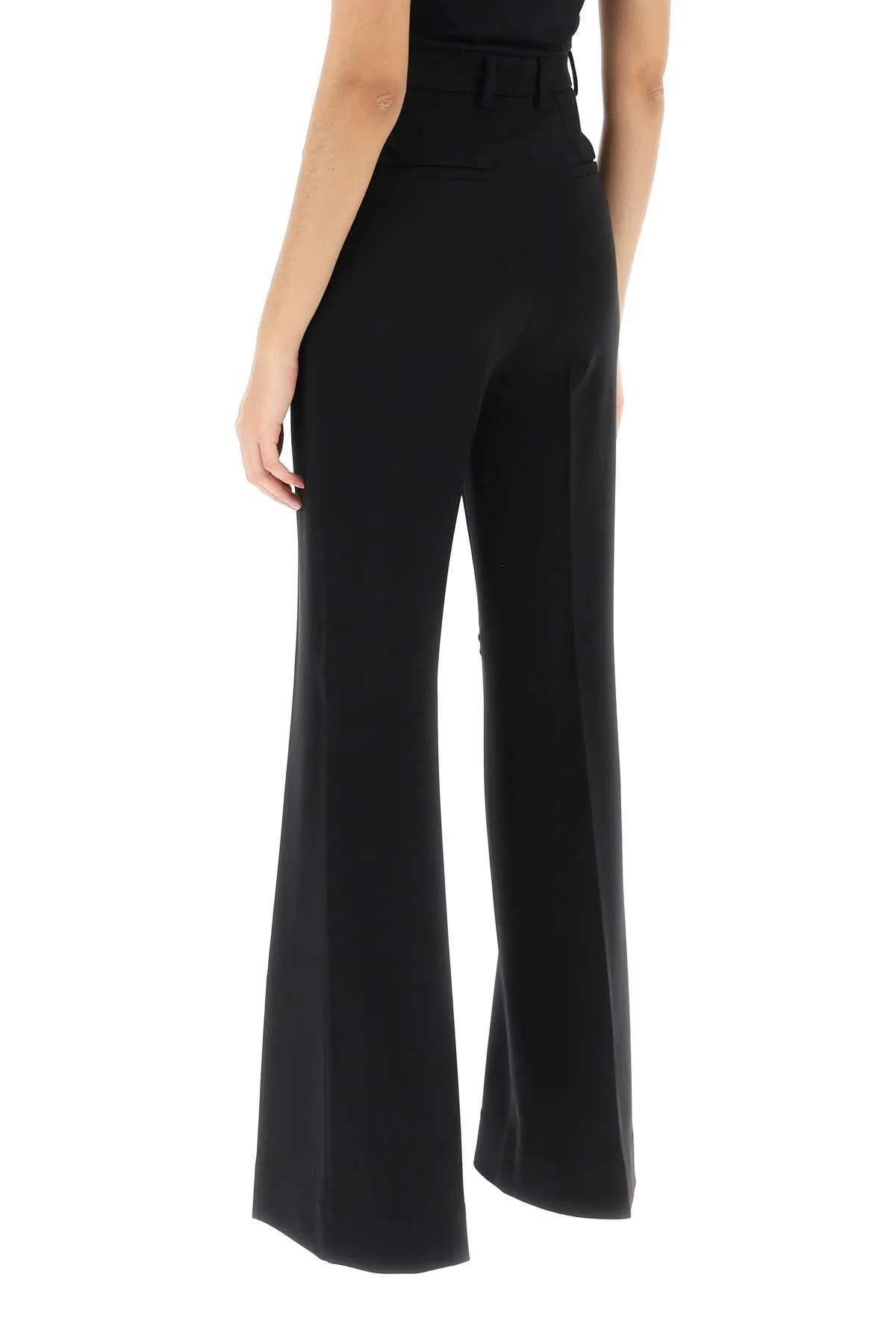 Dolce & Gabbana Milano-Stitch Flared Pants