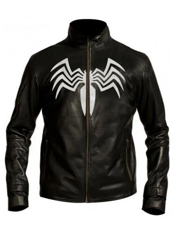 Eddie Brock Spiderman 3 Venom Biker Jacket