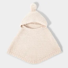 Eggshell Baby Poncho BA0129