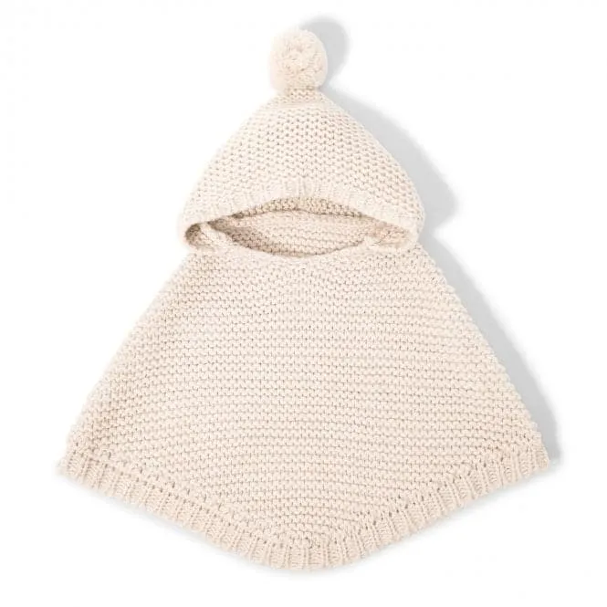 Eggshell Baby Poncho BA0129