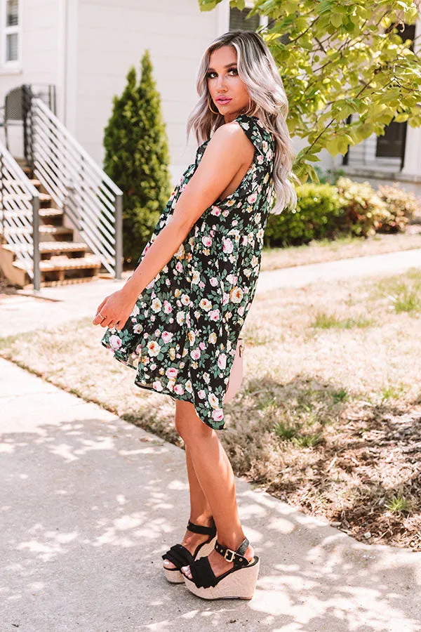 Floral Flair Babydoll Dress