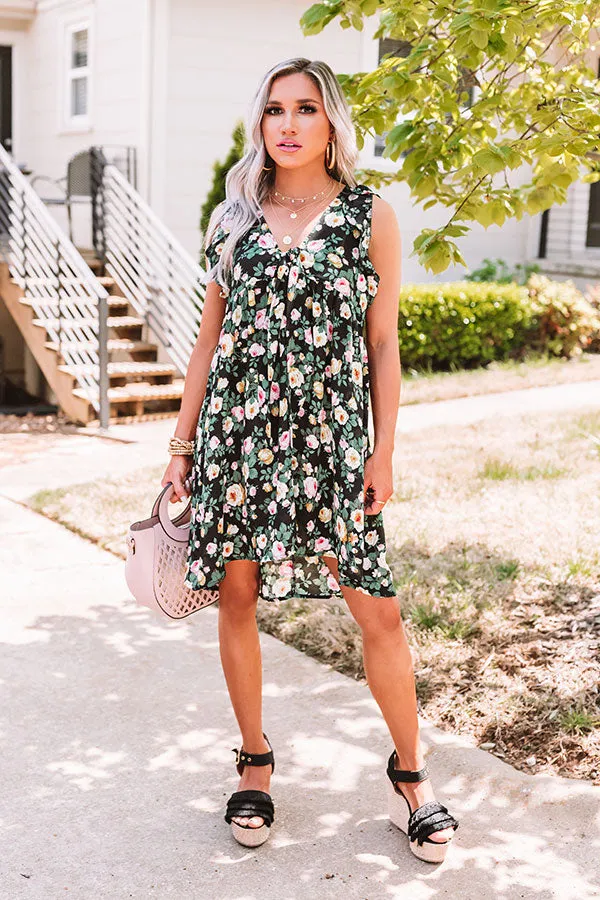 Floral Flair Babydoll Dress