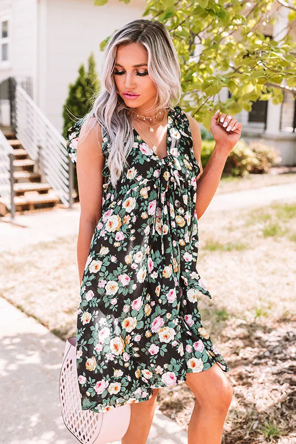 Floral Flair Babydoll Dress