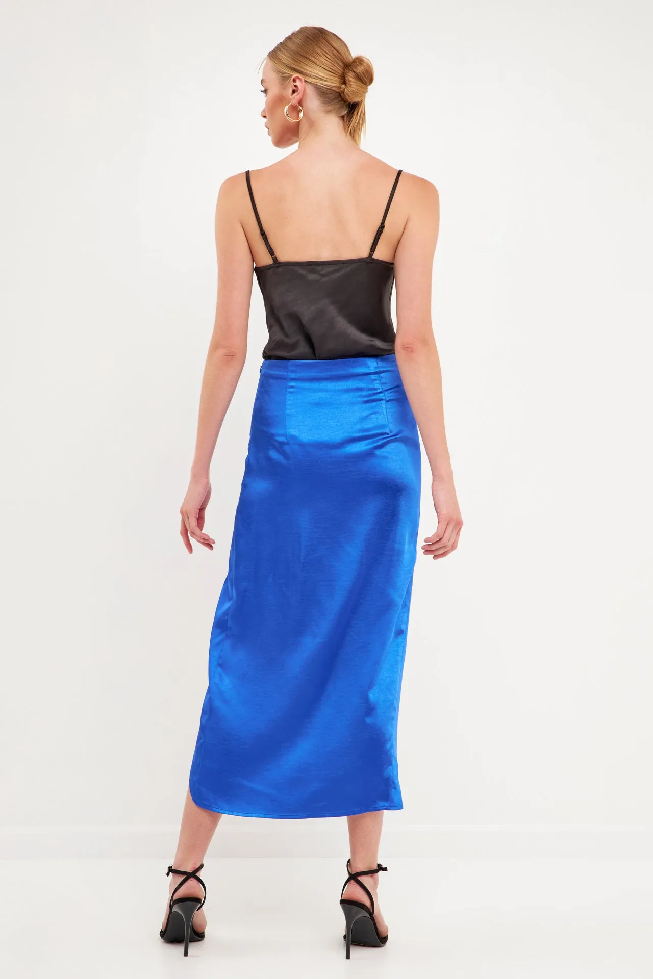 Front Slit Midi Skirt - Final Sale