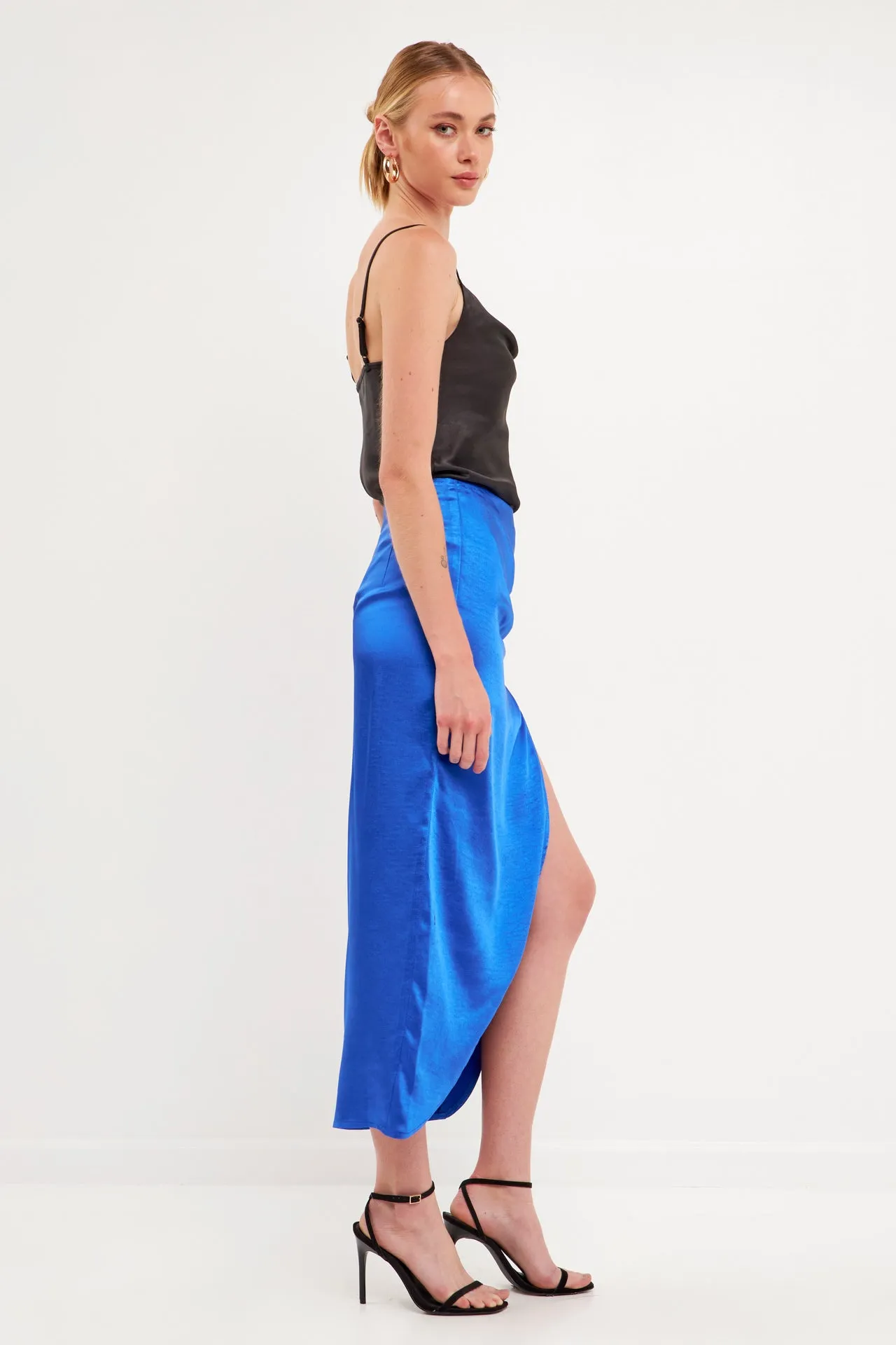 Front Slit Midi Skirt - Final Sale